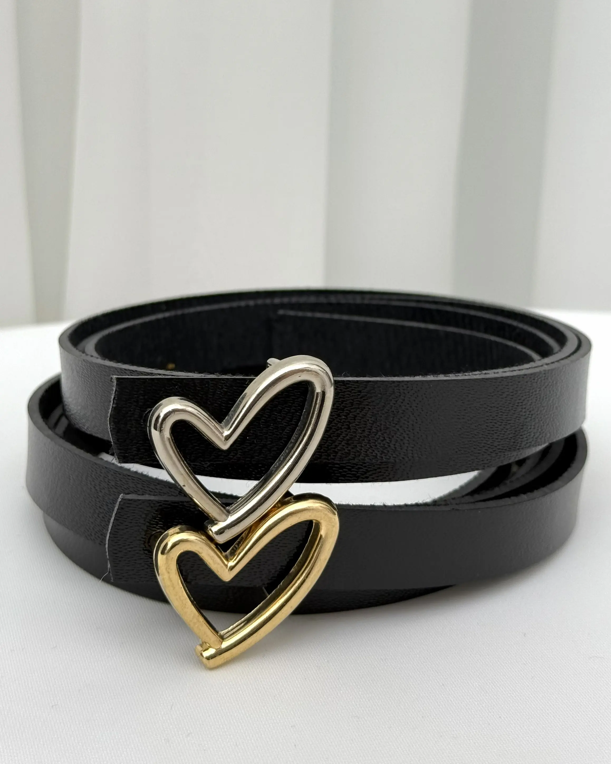 کمربند دخترانه سگک قلبی